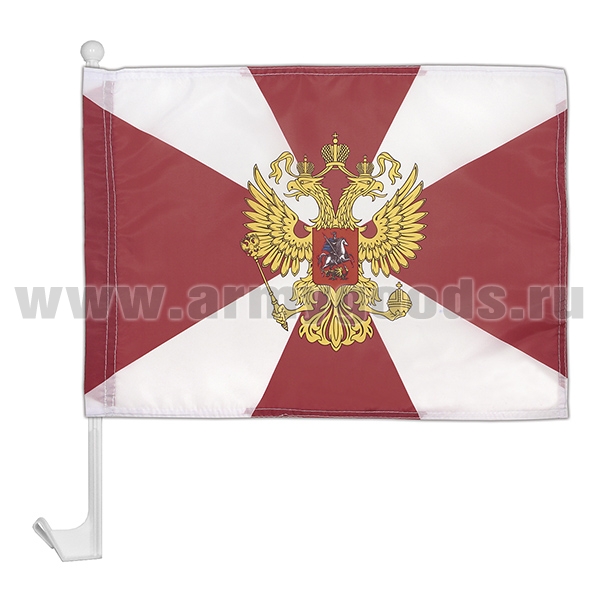 Флажок на автомобильном флагштоке ВВ