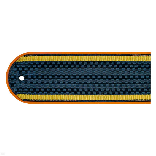 Погоны серо-синие (оранж. кант) курсант. без «К» (МЧС на китель) пластик