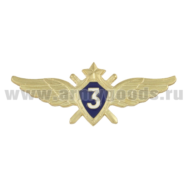 Значок мет. Классность ВВС нов/обр 3 класс