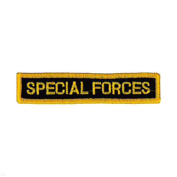 Нашивка на грудь вышит. Special forces