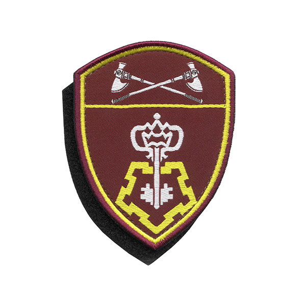 Шеврон тканый Росгвардия Приволжский ВО (ВОХР) на липучке