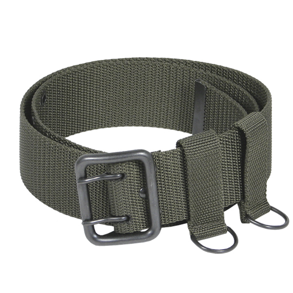 Ремень МО тесьма двухшпеньковый с мет. пряжкой (ТУ 858-6259-2013) хаки