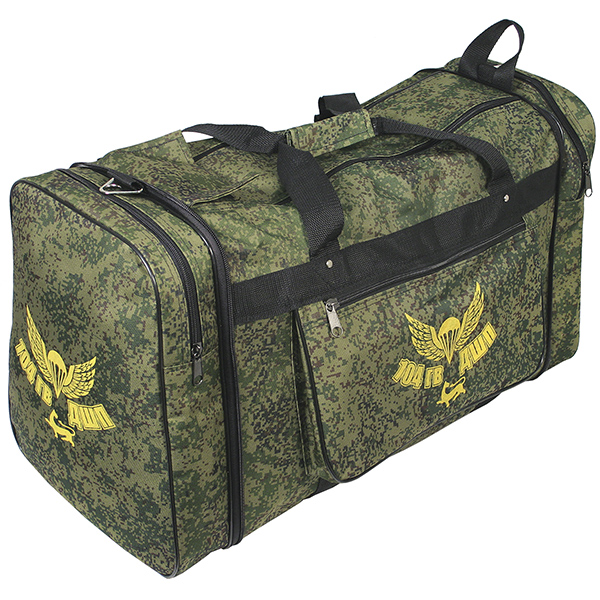 Сумка складная (твердая ткань) большая 60 л "русская цифра" 104 гв ДШП