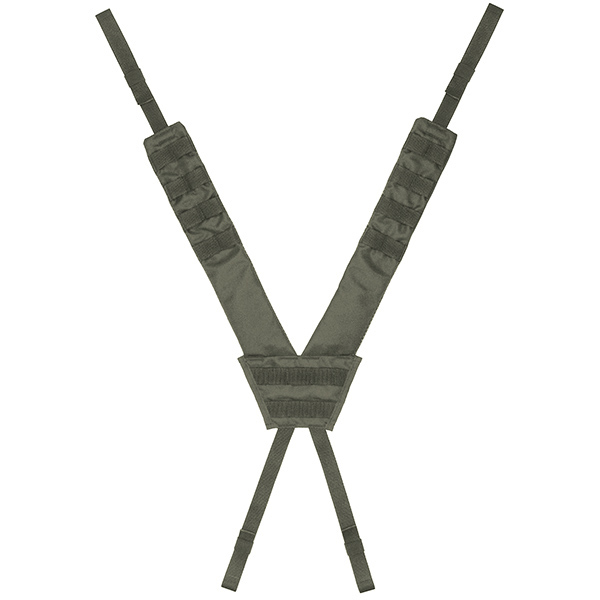 Лямки плечевые "сбруя" (для разгрузочной системы "Тактик") оливковые (с системой крепления "MOLLE")