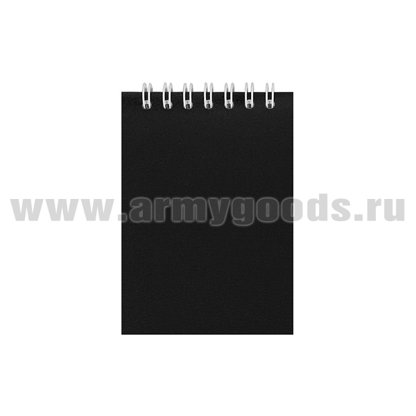 Блокнот 60-80 листов (клетка) A7 (пластиковая обложка) цвет обложки в асс-те