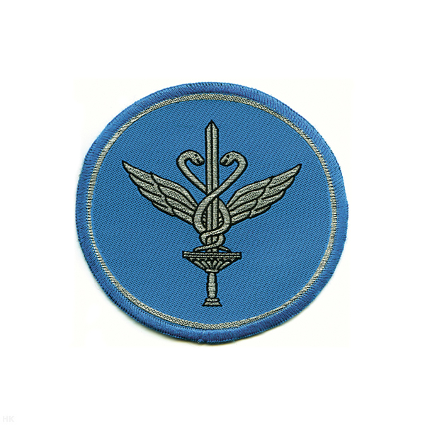 Шеврон тканый Ветер.-санит. сл. (эмбл.)