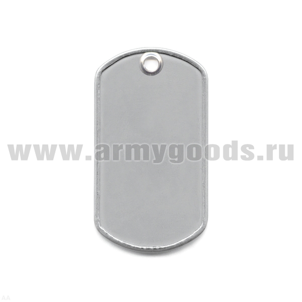 Жетон (тонкий, жесть) НАТО США пустой (глянцевый)