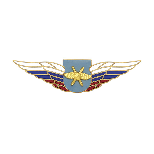 Значок мет. Должностной знак командира отдельного батальона (ВКС) (№51)