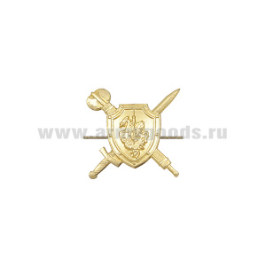 Эмбл. петл. мет. Военная полиция зол.