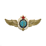 Значок мет. Классность военно-космических сил общая (без разряда)