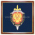 Герб вышит. ФСБ (55 х 55 см, в рамке)