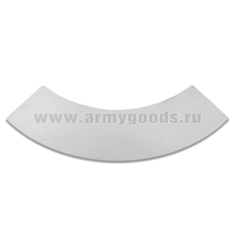 Накладка мет. на нагрудный знак Полиция ДПС (сереб.)