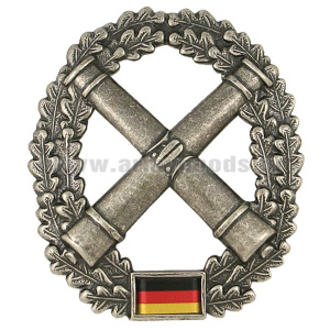 Эмблема на берет мет. Бундесвер Артиллерия