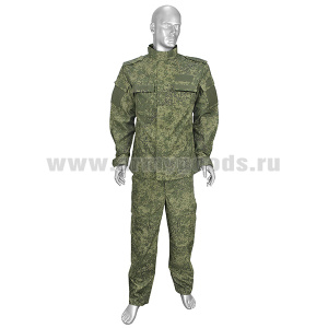Костюм лет. Полевой ВКБО (на молнии) Рубашечная ткань (расцветка Русская цифра , "под елочку") р-ры с 40 по 60