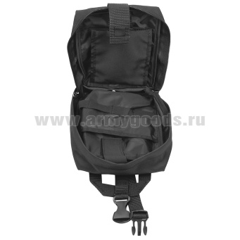Чехол для аптечки тактический (бол) отрывной черный