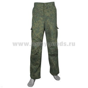 Брюки лет. полевые "русская цифра" (Юдашкин-3, ткань Rip-Stop) р-ры с 32 по 60