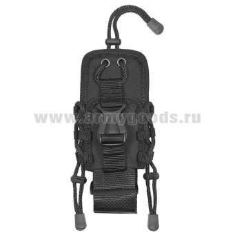 Чехол для рации (для разгрузочной системы "Тактик") черный (с системой крепления "MOLLE")