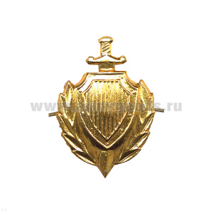 Эмбл. петл. мет. МВД зол.