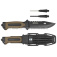 Нож GERBER COLUMBIA в пластиковых ножнах с компасом и огнивом (4048C) общая длина 27 см (рукоять коричневая/серая по наличию) Нож GERBER COLUMBIA в пластиковых ножнах с компасом и огнивом (4048C) общая длина 27 см (рукоять коричневая/серая по наличию)