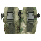 Подсумок для гранаты двойной ("мох" (A-TACS FG) (с системой крепления "MOLLE") 