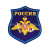 Шеврон вышит. на парад Россия ВДВ (синий фон)