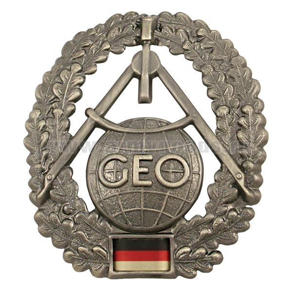 Эмблема на берет мет. Бундесвер Топографические войска