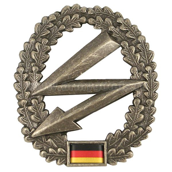 Эмблема на берет мет. Бундесвер Войска связи