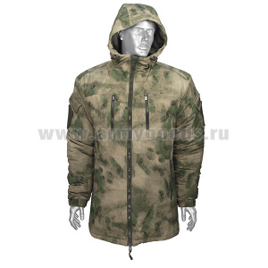 Кртк зим. МПА-39 "мох" (A-TACS FG) (ткань курточная с мембраной) с отстегивающейся подкладкой р-ры с 62