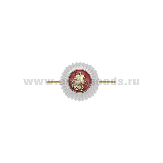 Кокарда мет. Инспекция г. Москвы (серебро)