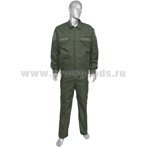 Костюм лет. МО офисный оливковый (ткань Rip-Stop) (ТУ 858-6291-2013) р-ры с 40 по 60