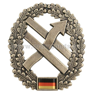 Эмблема на берет мет. Бундесвер Войска психологической защиты/борьбы