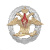 Значок мет. Знак отличия "За обеспечение экологической безопасности ВС РФ"