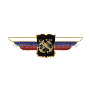 Значок мет. Должностной знак начальника военной академии ВМФ (№66)