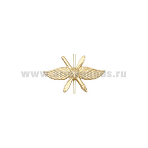 Эмбл. петл. мет. Военно-космическая оборона зол.