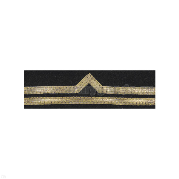 Нарукав. знак различ. Реч. фл. (галун на черном фоне) 2 катег.