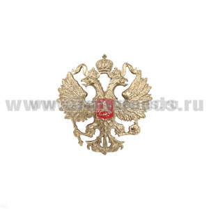 Значок мет. Орел РФ (длина 3.5 см) на пимсе