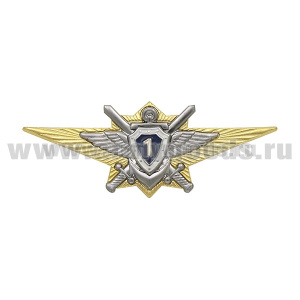 Значок мет. Классность офиц. ВС РФ 1 класс нов/обр