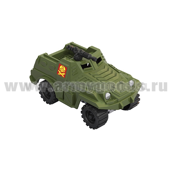 Игрушка пластмассовая Разведывательная машина "След" (90×50×55 мм)