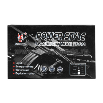Фонарь оружейный Power style Cree Led