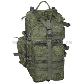 Рюкзак Тактик (30 л, ширина - 29 см, глубина -20 см, высота - 50 см) "русская цифра" с системой крепления "MOLLE"
