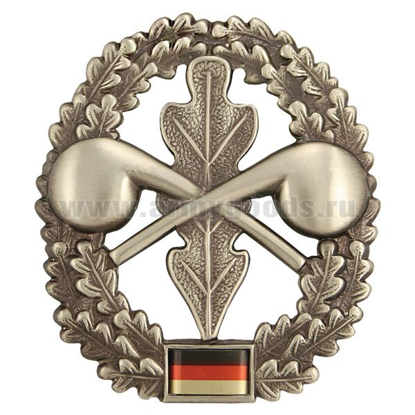 Эмблема на берет мет. Бундесвер Войска РХБЗ