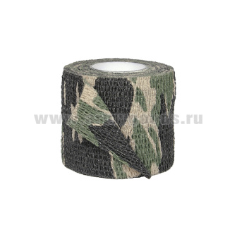 Лента самоклеящаяся 50 мм (4,5 м) woodland