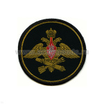 Шеврон тканый ПВО (кругл. по 210 пр.)