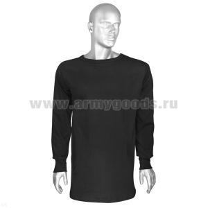 Фуфайка лет. х/б кулирка черн. р-ры с 44 по 60