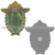 Магнит-значок Знак аэроклуба