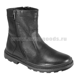 П/с Кристалл высокие (кожа, нат. мех) две молнии