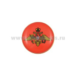 Значок мет. Орел РА (мал., круглый, смола, на пимсе)